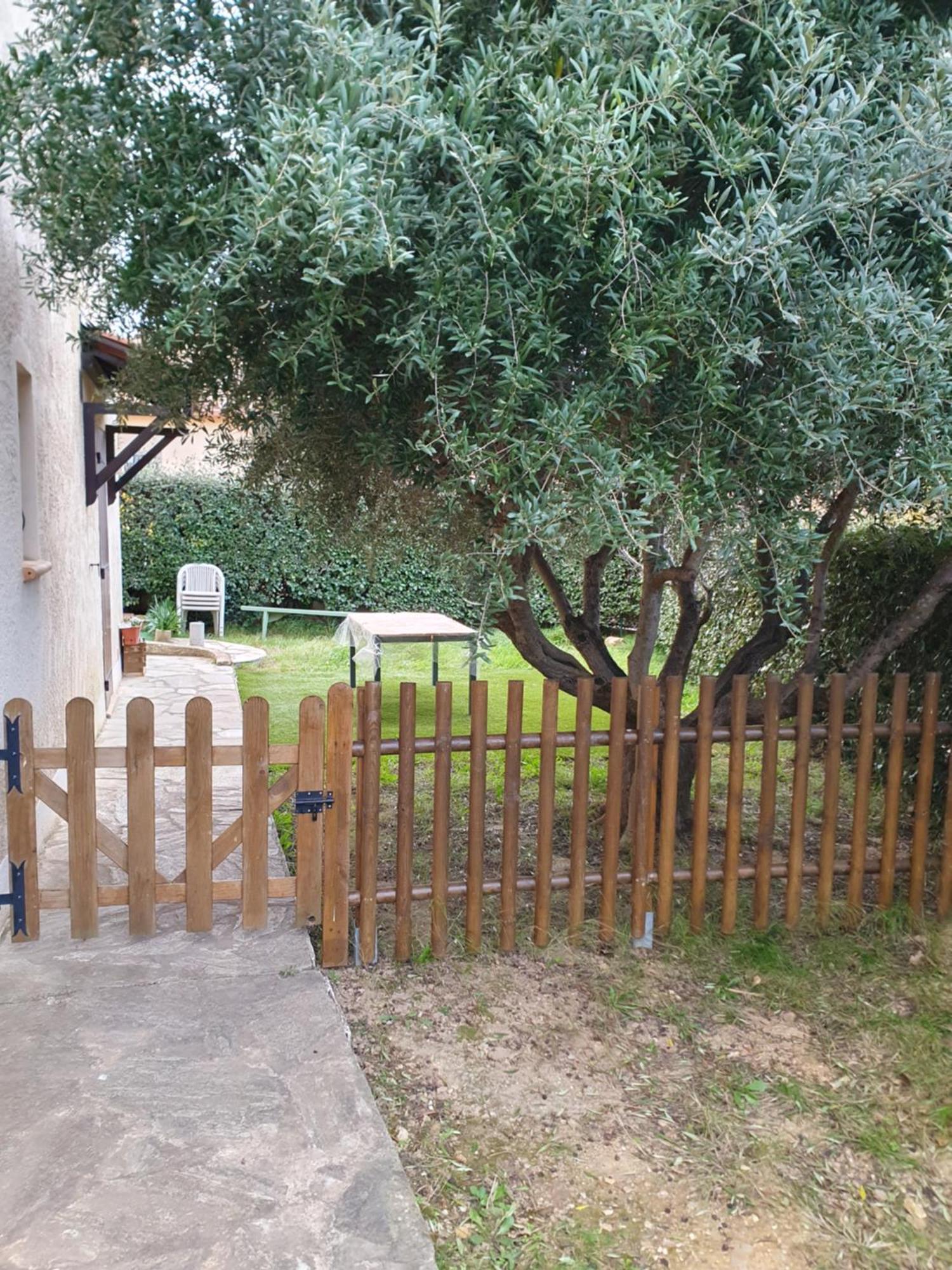 Appartement T2 Bas De Villa Avec Jardinet Au Calme Proche Mer La Seyne-sur-Mer Kültér fotó